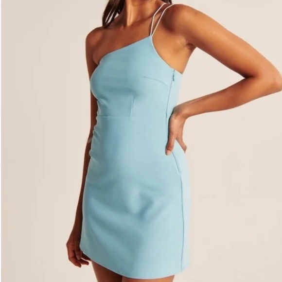 NWT Abercrombie One Shoulder Dress - Picture 1 of 4